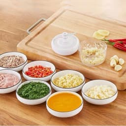Dụng Cụ Xay  Cối Xay Tỏi Ớt V615 - Rút Dây Mẫu Mới Nhựa Cao Cấp - Lưỡi Thép 4