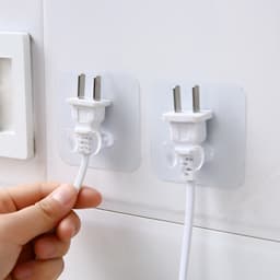 Combo Móc Dán Chân Không Treo Phích Cắm Ổ Điện Móc Dính Đỡ Điện Thoại Khi Sạc 7