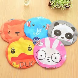 Mũ Tắm Trùm Tóc Đội Đầu Bạn Gái Hoạt Hình - Nón Tắm Hình Thú Tránh Ướt Tóc - Mũ Chụp Ủ Tóc Có Thun 4