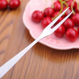 Dĩa Ăn Hoa Quả Trái Cây Nĩa Ăn Bánh Gato Inox Gia Đình 6