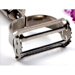 Dao Gọt Vỏ Củ Quả Gọt Trái Cây Bàn Nạo Thân Kim Loại 2 In 1 6