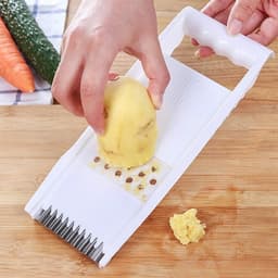 Bộ Dao Gọt Bào Vỏ, Bàn Nạo Sợi Rau Củ Trái Cây Hoa Quả 5 IN 1 Chất Liệu Cao Cấp 5