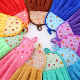 Khăn Lau Tay, Lau Bát Chén Đĩa Nhà Bếp Dày Dặn Đa Năng Sợi Cotton Siêu Thấm Hút Nước 2 Mặt 2