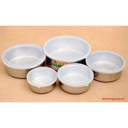 SET 5 BÁT/THỐ ĐỰNG THỰC PHẨM BẰNG INOX LẠNH CÓ NẮP CAO CẤP, ĐẸP SÁNG BÓNG _M291 2