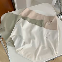SET 4 Quần Lót Nữ Đúc Su Gấu Cao Cấp - Quần Lót Nữ Đúc Su Lạnh Không Đường May Mã SET GAU COOKIE 4
