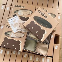 SET 4 Quần Lót Nữ Đúc Su Gấu Cao Cấp - Quần Lót Nữ Đúc Su Lạnh Không Đường May Mã SET GAU COOKIE 9