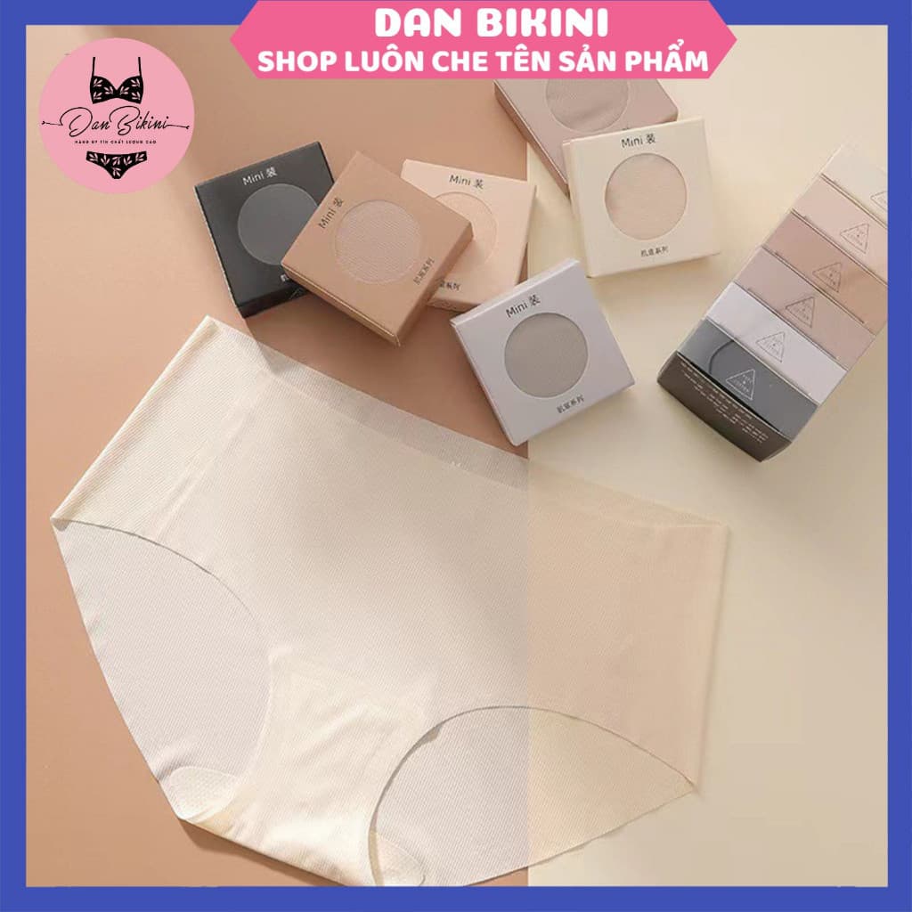 SET 6 QUẦN LÓT SU THẠCH MINI - Quần Lót Nữ Su Thạch Băng Lụa Kháng Khuẩn Siêu Tàng Hình
