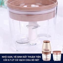 Máy Xay Xay Thịt Đa Năng Osaka Nhật Bản, Máy Xay Cầm Tay , Máy Xay Đá  Công Suất 350W M283 4