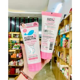 Sữa Rửa Mặt Dưỡng Trắng Da Ngăn Ngừa Mụn Alpha Arbutin Collagen Foaming Cleanser Thái Lan 120ml 3
