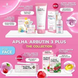 Sữa Rửa Mặt Dưỡng Trắng Da Ngăn Ngừa Mụn Alpha Arbutin Collagen Foaming Cleanser Thái Lan 120ml 5