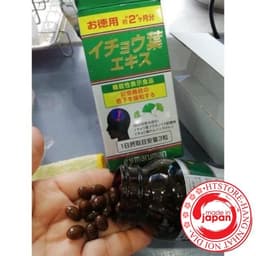 [Hàng chuẩn Auth] Viên uống tiền đình, bổ não DHA Ginkgo Maruman Nhật 7