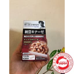 Viên uống Nattokinase 2000FU NOGUCHI chống đột quỵ Nhật Bản 7