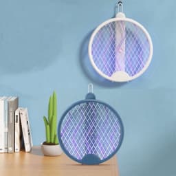 Vợt Muỗi Gấp Gọn 2 Trong 1 An Toàn, Tự Động với Lưới Bảo Vệ Thông Minh 3