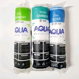 Bộ lõi lọc nước 123 dùng được cho máy lọc nước Aqua 3