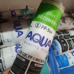 Bộ lõi lọc nước 123 dùng được cho máy lọc nước Aqua 6