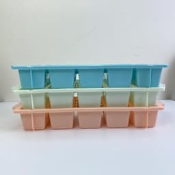 Khay làm đá 5 ô to nhựa Việt Nhật 6965 - Khay đá hình chữ nhật, khay để đồ ăn dặm cho 22 22 5