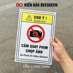 Biển báo không đổi trả hoàn trả khi đem hàng về nhà, kiểm tra sản phẩm tại shop n112 7