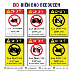 Biển cấm quay phim chụp ảnh - biển cấm chụp ảnh 1