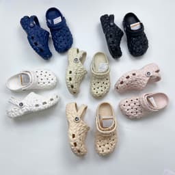 Dép sục Cross Unisex classic geometric, sầu riêng, kim cương nam nữ, giày Sục gai cho bố mẹ size M3-M11(35-44) 2