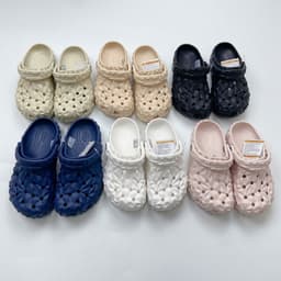 Dép sục Cross Unisex classic geometric, sầu riêng, kim cương nam nữ, giày Sục gai cho bố mẹ size M3-M11(35-44) 3