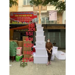 Hàng Chính Hãng Thùng Nhựa Có Bánh Xe Việt Nhật Các Cỡ 90L(70x50x41), Thùng 125L (75x52x46cm) 5