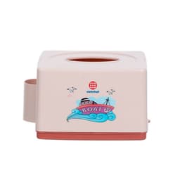 Hộp đựng giấy ăn nhựa Việt Nhật (2702) hộp để khăn giấy để bàn, gia đình, quán ăn kt (13x13x8 cm) hàng có sẵn 5