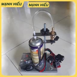 Bộ Xúc Rửa Kim Phun Xe Máy ( có đế ), Dụng Cụ Vệ Sinh Kim Phun 1