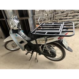 Giá chở hàng baga xe máy đa năng có thể mở cốp không cần tháo rất tiện lợi 2