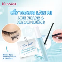 Tẩy Trang Masca Lông Mi Kissme Speedy Mascara Remove 7,3mL 6