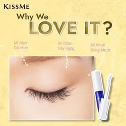 Serum Dưỡng Dài Mi Kissme Watering Eyelash Serum Phiên Bản Mới 5.5g 5