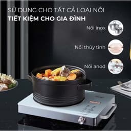 Bếp hồng ngoại TATAMI đa năng công suất cao 3500W không kén nồi không bức xạ tiết kiện điện . Dễ dàng sử dụng. 3