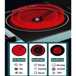Bếp hồng ngoại TATAMI đa năng công suất cao 3500W không kén nồi không bức xạ tiết kiện điện . Dễ dàng sử dụng. 4