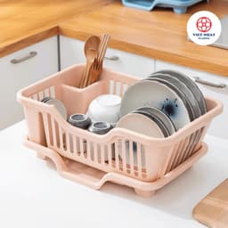 (Chính Hãng 100%) Rổ Úp Chén Bát Tiện Ích Việt Nhật (3535) - Việt Nhật Plastic HN 4