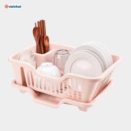 (Chính Hãng 100%) Rổ Úp Chén Bát Tiện Ích Việt Nhật (3535) - Việt Nhật Plastic HN 8