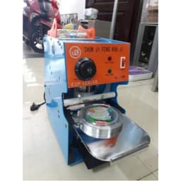 Máy dán miệng ly nhựa Eton D7 cho trà sữa, dập cốc 300ml, 400ml, 500ml, 700ml chất lượng cao. 5