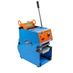 Máy dán miệng ly nhựa Eton D7 cho trà sữa, dập cốc 300ml, 400ml, 500ml, 700ml chất lượng cao. 7