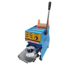 Máy dán miệng ly nhựa Eton D7 cho trà sữa, dập cốc 300ml, 400ml, 500ml, 700ml chất lượng cao. 4