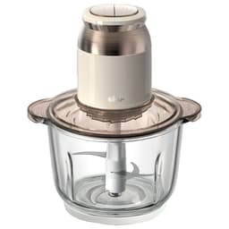 Máy Xay Thực Phẩm Bear QSJ-D03D7, 2Lit - 300W, 4 Lưỡi Dao Inox 2 Tốc Độ Xay Thịt Rau Củ Đa Năng 9