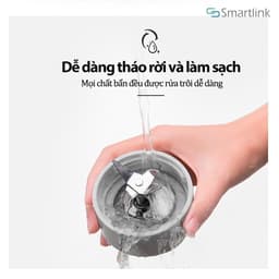 Máy Xay Thực Phẩm Mini Bear LLJ-D04B1, Công Suất 150W, 2 Cối 350ml, Lưỡi Xay Inox 304 2 Tầng 5