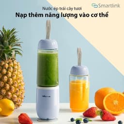 Máy Xay Thực Phẩm Mini Bear LLJ-D04B1, Công Suất 150W, 2 Cối 350ml, Lưỡi Xay Inox 304 2 Tầng 2