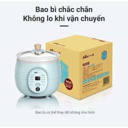 Nồi Nấu Chậm Bear DDG-D20P1, 2Lit - 175W, 8 Chế Độ Nấu, Lòng Gốm Sứ, Hẹn Giờ Giữ Ấm 9.5H, Hàng Chính Hãng 8