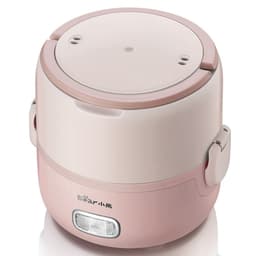 HỘP CƠM ĐIỆN BEAR DFH-B20S6, 2Lit - 270W, 3 KHAY INOX 304, HẸN GIỜ, HÂM NÓNG & HẤP TRỨNG 5