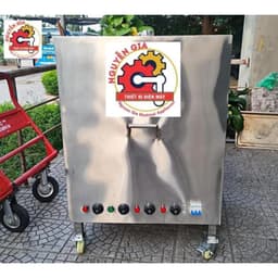 NỒI CHIÊN VUÔNG 30L - 200L: CHIÊN SỐ LƯỢNG LỚN, NĂNG SUẤT CAO, NHẬN ĐẶT THEO YÊU CẦU! 1