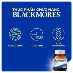 [Hàng cty full va.t ko hủy]  Nam giới Vitamin Tổng Hợp Hỗ Trợ Sức Khỏe Blackmores Multivitamin For Men Lọ 50 Viên 6