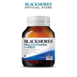 [Hàng cty full va.t ko hủy]  Nam giới Vitamin Tổng Hợp Hỗ Trợ Sức Khỏe Blackmores Multivitamin For Men Lọ 50 Viên 2