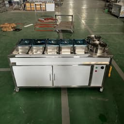 Tủ Hâm Nóng Thức Ăn 10 Khay & 2 Nồi Canh lý tưởng cho quán cơm, bếp ăn công nghiệp, căng-tin trường học, bệnh viện. 3