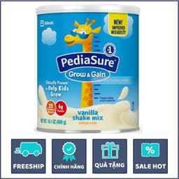 [2027] SỮA BỘT PEDIASURE MỸ 400gr DÀNH CHO TRẺ BIẾNG ĂN 1