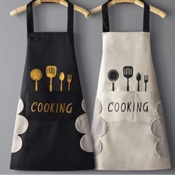 Tạp Dề Cooking,Có Túi Đựng Và Lau Tay,Làm Bếp,Pha Chế,Phục Vụ,Bán Cafe Dễ Thương,Chống Thấm Nước Tốt 1