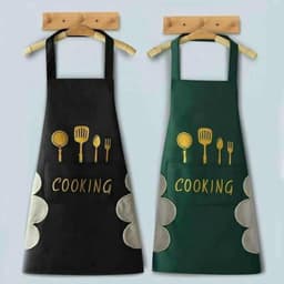 Tạp Dề Cooking,Có Túi Đựng Và Lau Tay,Làm Bếp,Pha Chế,Phục Vụ,Bán Cafe Dễ Thương,Chống Thấm Nước Tốt 6