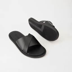 Dép Da Nam Dép Quai Ngang Da Bê BUTUNI Sorrento S Slippers, Dép Thời Trang Cao Cấp Bảo Hành 12 Tháng 4